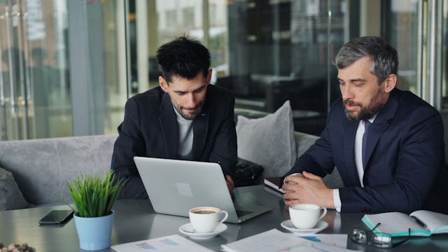 Information technology consultant advising a business team on IT strategy and technology infrastructure.
