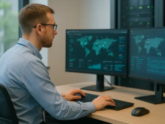 IT technician providing business IT support in Atlantic Beach, Florida.