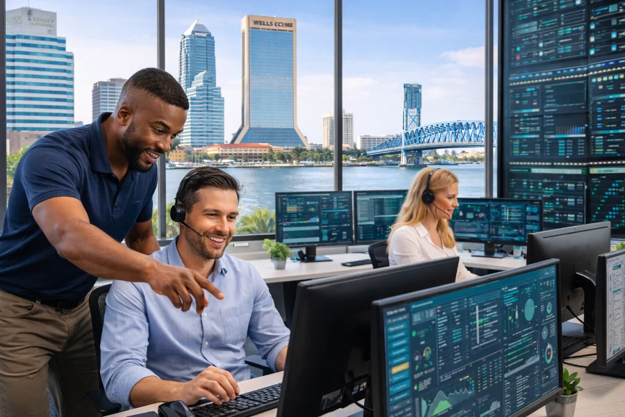 Managed IT services in Jacksonville Florida for small and medium-sized businesses
