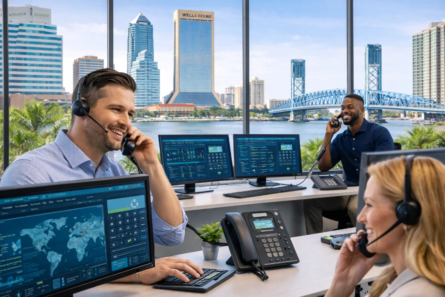 VoIP phone services in Jacksonville Florida for small and medium-sized businesses