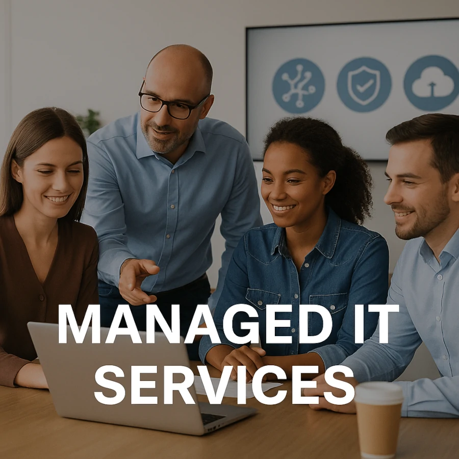 Palm Coast IT consultant assisting small business team with managed IT services and technology strategy.