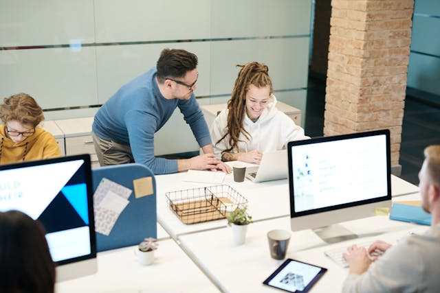 Managed IT services supporting businesses in Plano TX office workspace.