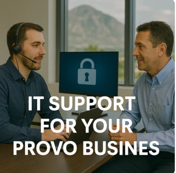 IT technician providing business IT support in Provo, Utah.
