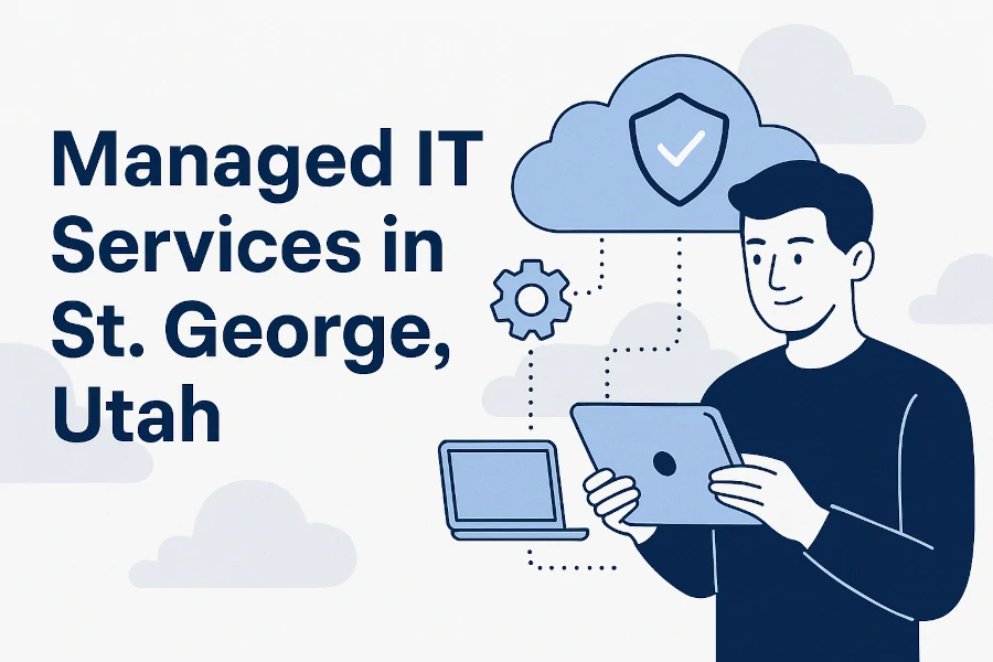 Business in St. George Utah receiving IT support from managed service provider