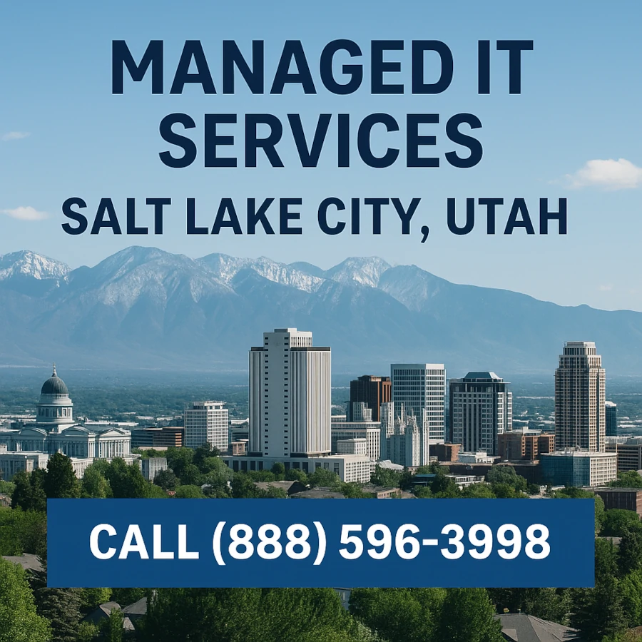 Professional IT team in Salt Lake City, Utah providing managed IT services, cybersecurity, and cloud solutions for local businesses.